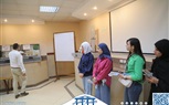 استقبلت الاكاديمية مجموعة متميزة من طلاب الجامعات العربيه 