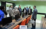 جانب من زيارة وفد من مجلس أمناء الهيئة العربية للاعتماد الهندسي والتكنولوجي للأكاديمية
