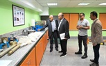 جانب من زيارة لجنة قطاع الدراسات الهندسية 